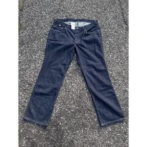 Carhartt Jeans Womens 18 Short Blue FR Flame Resistant Relaxed Straight Leg